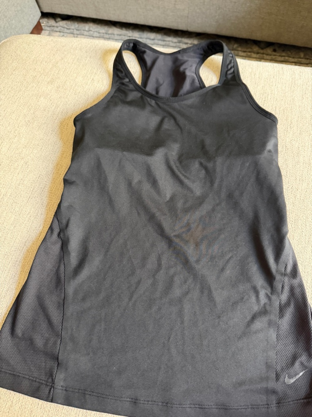 Nike Black Racerback Performance Tank